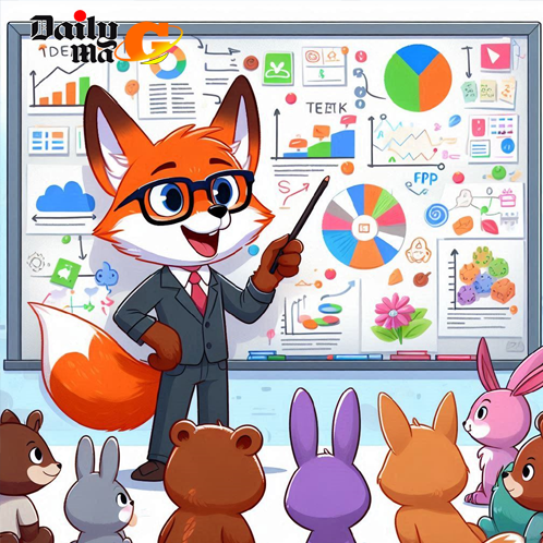 whiteboard fox