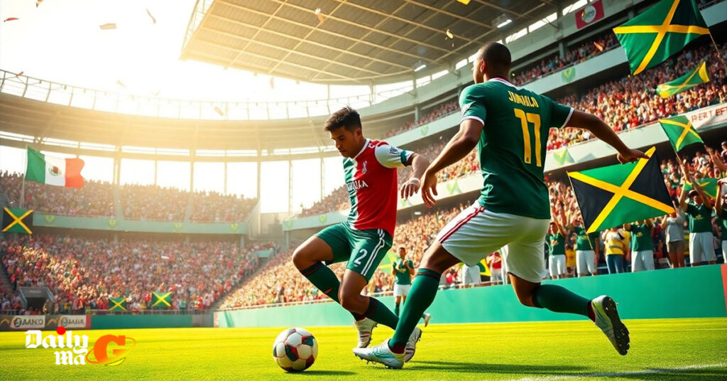 mexico national football team vs jamaica national football team timeline